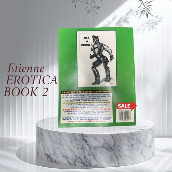 Etienne Erotica Book 2 Tom of Finland Gay Interest Art Collectible - Picture 3 of 3